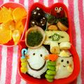 るらちゃん's cooksnap of when they made ハロウィンniまん丸マッシュお化け.