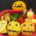 jurimiya's cooksnap of when they made ＊キャラ弁＊ジャック＆オバケちゃん.