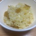 ☆motsu☆'s cooksnap of when they made ☺簡単アレンジ♪福神漬けの炊き込みご飯☺.
