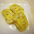 みみもぐら's cooksnap of when they made お弁当に☆ちくわチーズと紅生姜の卵焼き♪.