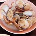 ereebo's cooksnap of when they made あさりの酒蒸し一人前.