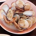ereebo's cooksnap of when they made あさりの酒蒸し一人前.