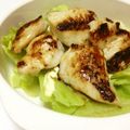 miponnu's cooksnap of when they made 塩麹で柔らか♡鶏むねの柚子ワサビマヨ♡.