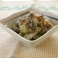 まんまるらあて's cooksnap of when they made オクラ&きのこのマヨ・かつお醤油和え.