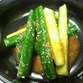 hitomix9's cooksnap of when they made おつまみ きゅうり.