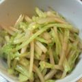 テディーヌ's cooksnap of when they made 大根とキャベツ、ポン酢で炒めたよ。.