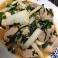 cimato646's cooksnap of when they made コクうま★豚コマの味噌炒め.
