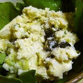 anjizi's cooksnap of when they made レンジで簡単！おからのワサマヨ和え.