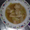 キャロライン藤元's cooksnap of when they made 超簡単！白菜とハムのくたくた煮.