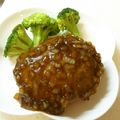 あやちん０８１６'s cooksnap of when they made セロリハンバーグ.