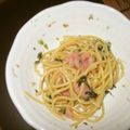 いせみぐ's cooksnap of when they made 混ぜるだけ！野沢菜ちりめんの和風パスタ.