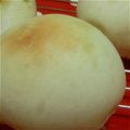 さんさん1010's cooksnap of when they made 手捏ねで♡基本のもちふわパン.