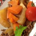 muget100's cooksnap of when they made イギリスのソース肉じゃが「スカウス」.