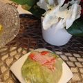 ぐらっきー's cooksnap of when they made オードブルに☆ホエーとカニカマでゼリー☆.