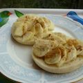 クレイプメートル's cooksnap of when they made バナップルシナモントースト.