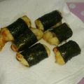 とたまみこさん's cooksnap of when they made 大和芋とカニカマのモチモチ磯辺揚げ★.