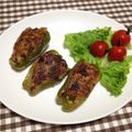 tarepanda's cooksnap of when they made めちゃうま☆ピーマンの肉詰め☆.