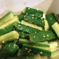 ルリナ's cooksnap of when they made ストレス解消♪きゅうりのナムル風.