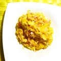 Mawaru7's cooksnap of when they made 手作りマヨネーズで★ポテトサラダ.