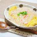 komomoもも's cooksnap of when they made ✿簡単♬あっさりカニ玉ちっく✿.
