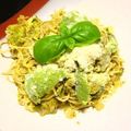 myklps's cooksnap of when they made 大葉とアボカドのジェノベーゼ．。：・゜☆.