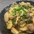 ヨコ's cooksnap of when they made 豚肉と長芋のバタポン炒め.
