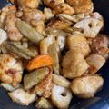dazeecafe's cooksnap of when they made デパ地下風☆鶏胸肉と根菜の甘酢炒め.