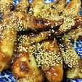 シロボタン☆'s cooksnap of when they made 手羽先唐揚げ.
