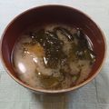 ﾁｲﾁｬﾝﾏﾏ's cooksnap of when they made ごま油香るごぼうとわかめの味噌汁.