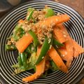 こうせい(=ﾟωﾟ)ﾉ's cooksnap of when they made ピーマンとにんじんの香味ナムル　しそ風味.