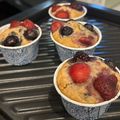 La_lisa's cooksnap of when they made 卵なし★米粉バナナとベリーのマフィン.