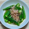 あさひ＊ごちそう研究's cooksnap of when they made だし香る♪オクラのお浸し.