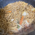 とっきーま's cooksnap of when they made ウスターソースで簡単やきそば.