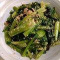 つよまり's cooksnap of when they made ほうれん草の塩こうじごま和え♪.