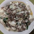 月見バーガー's cooksnap of when they made 塩卵麻婆豆腐、餅入り.