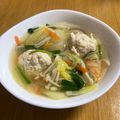 バンビーノ☆'s cooksnap of when they made 鶏団子スープ.