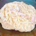 プー♡'s cooksnap of when they made ベーコンの豆乳クリームスープパスタ.