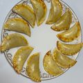 wanwanzzz's cooksnap of when they made あま～いバナナチョコっと餃子.