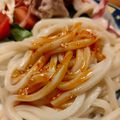 ナカミチ's cooksnap of when they made 旨辛サラダうどん＊韓国料理＊.