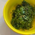パッシーユ's cooksnap of when they made 大葉のナムル.