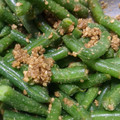 ななみん ママ★★'s cooksnap of when they made いんげんのごまあえ.