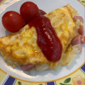 ラクラクダ's cooksnap of when they made 簡単#ソーセージオムレツ.