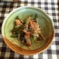 boutoneige's cooksnap of when they made いかとインゲンの生姜醤油あえ☆.
