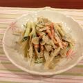 ちぃたぃ's cooksnap of when they made *ゴボウサラダ*.