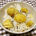 tarepanda's cooksnap of when they made アメリカでも～うちの甘い栗ご飯～.