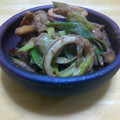 育さん's cooksnap of when they made 絶品！イカとネギのワタ炒め.