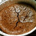 めのたん's cooksnap of when they made 材料2つ!!濃厚ガトーショコラ♪.