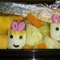 kitchen.aco's cooksnap of when they made ハートのウサギちゃん♡.