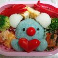 初号機発進's cooksnap of when they made ＊簡単キャラ弁＊ペネロペおにぎり.