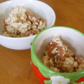 このみん家's cooksnap of when they made 柿とくるみの白和え.